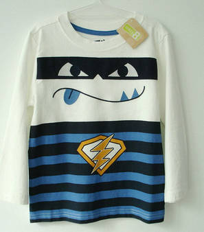 Батник (водолазка) для мальчика Crazy8 "Монстер" 18-24 мес., 2г. (батнік для хлопчика "Монстер")     , фото 1