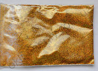 Зеркальная пыль (глиттер, втирка) для дизайна ногтей «Золото голограмма» №03 (1 грамм)