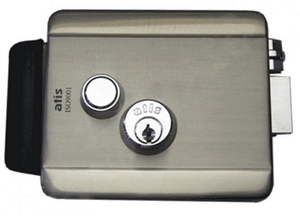 Для невеликого офісу вхід за картками. Накладний електромеханічний замок