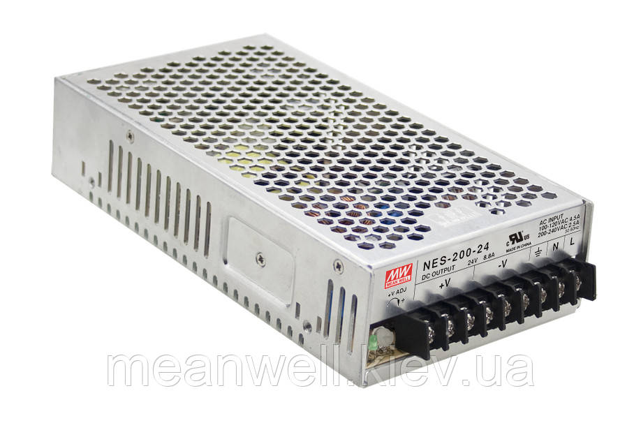 NES-200-48 Блок живлення Mean Well 211,2 Вт, 48в, 4,4 А, фото 1