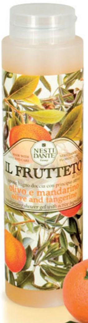 Гель для душу Nesti Dante Olive Oil and Tangerine Il Frutteto Оливкова олія та Мандарин 300 мл