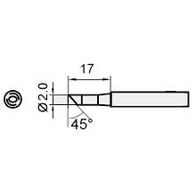 Жало Pro'sKit 5SI-216N-2C