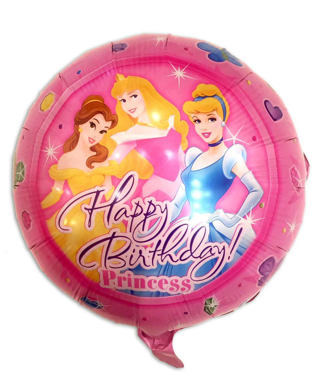 Кулька фольгована "Принцеси" діаметр 45 см.