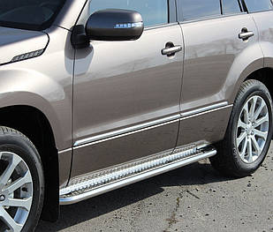 Підніжки на Suzuki Grand Vitara (c 2015---) Сузуки Гранд Вітара PRS