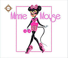 Пошитий клатч Sugar glam для вишивки "Glamour Minnie"