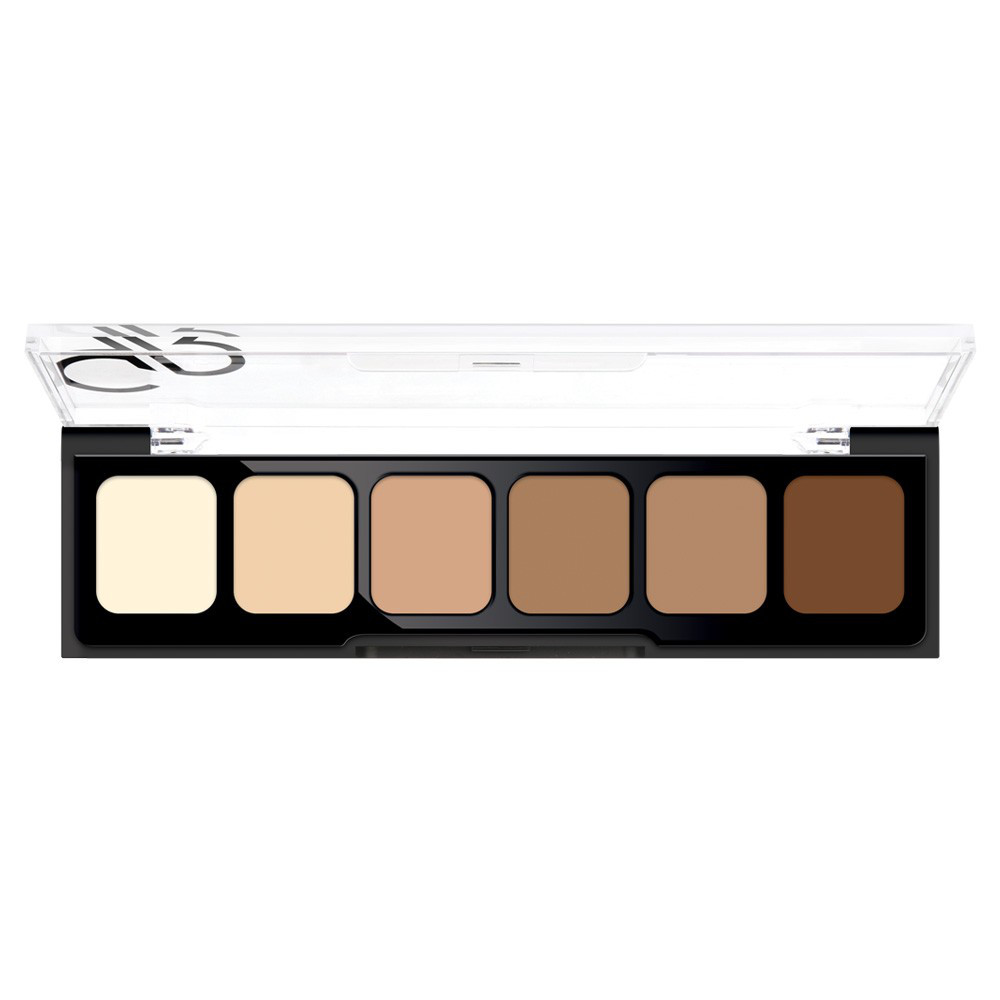 Консиллеры для макіяжу Golden Rose Correct&Conceal Concealer Cream Palette №02