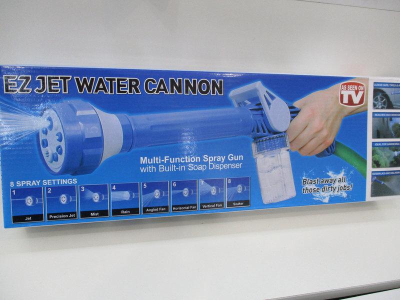 Водомет, розпилювач води, водяна гармата, насадка на шланг Ez Jet Water Cannon, фото 1