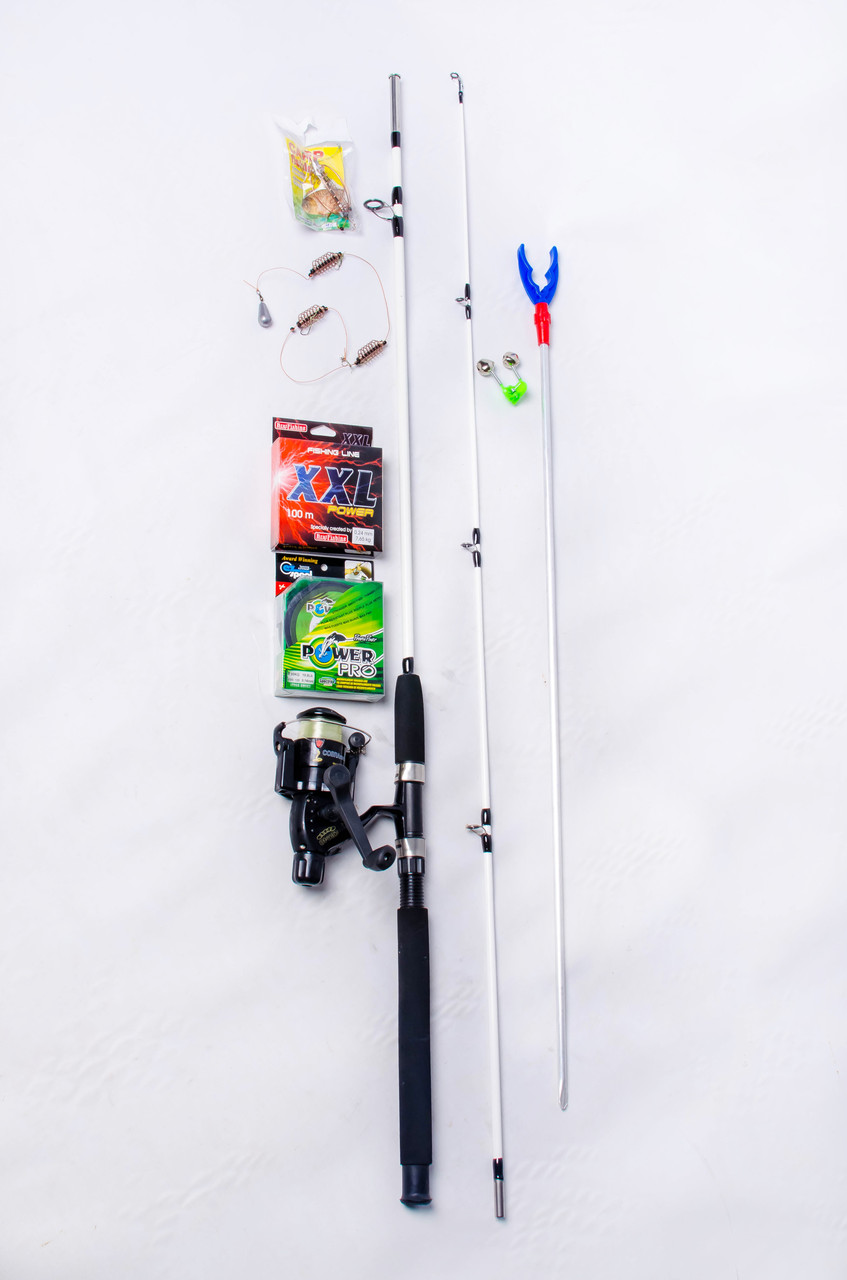 Купить Набор спиннинг Крокодил Crocodile1.8 м +катушка Кобра в сборе ...