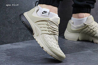 Кросівки Nike air presto TP QS текстиль,бежеві 43,44 р