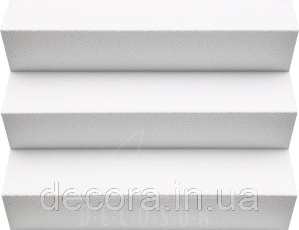 Штора плісе Stockholm B.O. 7300 White