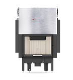 КАМІННА ТОПКА HITZE ALBERO AL9G.H з подвійним склом декор, гільйотина, фото 9