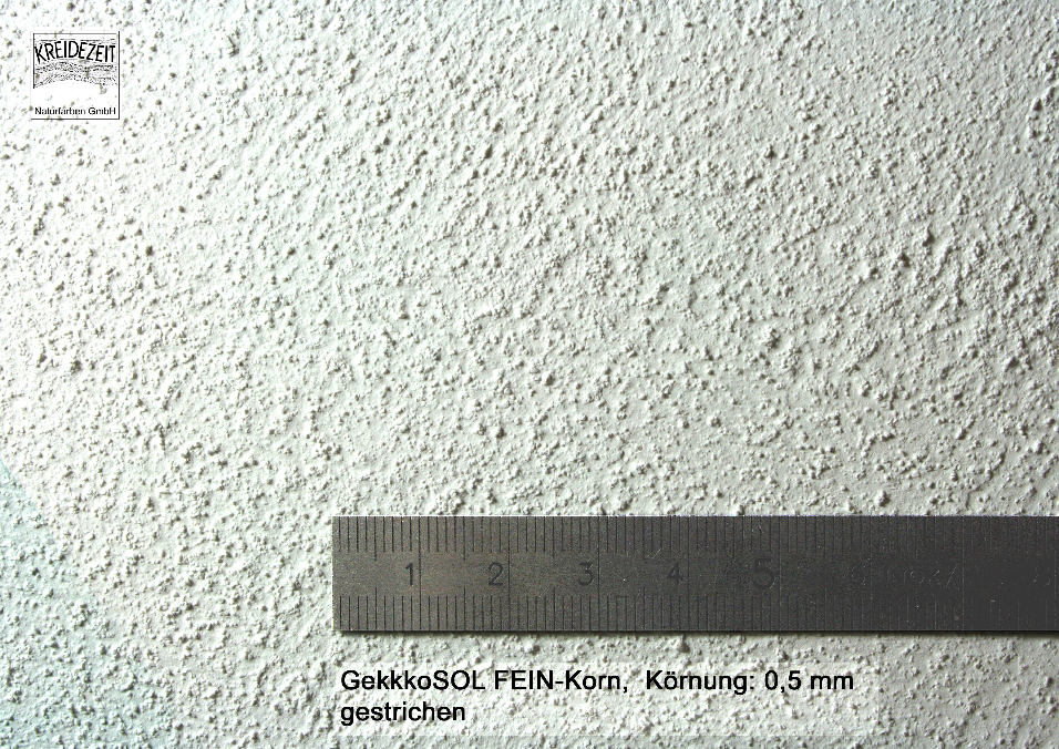 Натуральная грунт-краска для стен и потолков GekkkoSOL FEIN-Korn 0,5 mm 1 л - фото 3 - id-p635046821