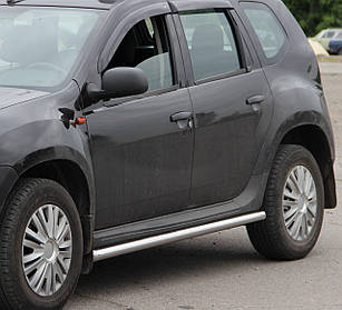 Підніжки, Труби на Renault Duster (c 2010---) Рено Дастер PRS