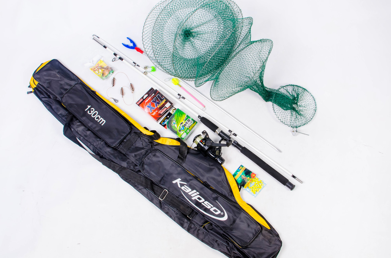 Набір спінінг Crocodile +котушка Кобра + Чохол + Подарунок, фото 1