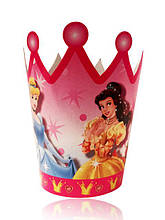 Корона картонна для дитячого дня народження " Принцеси" 