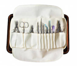 Набір манікюрний "Супер професійний" Сталекс MS-12 (10 предметів)