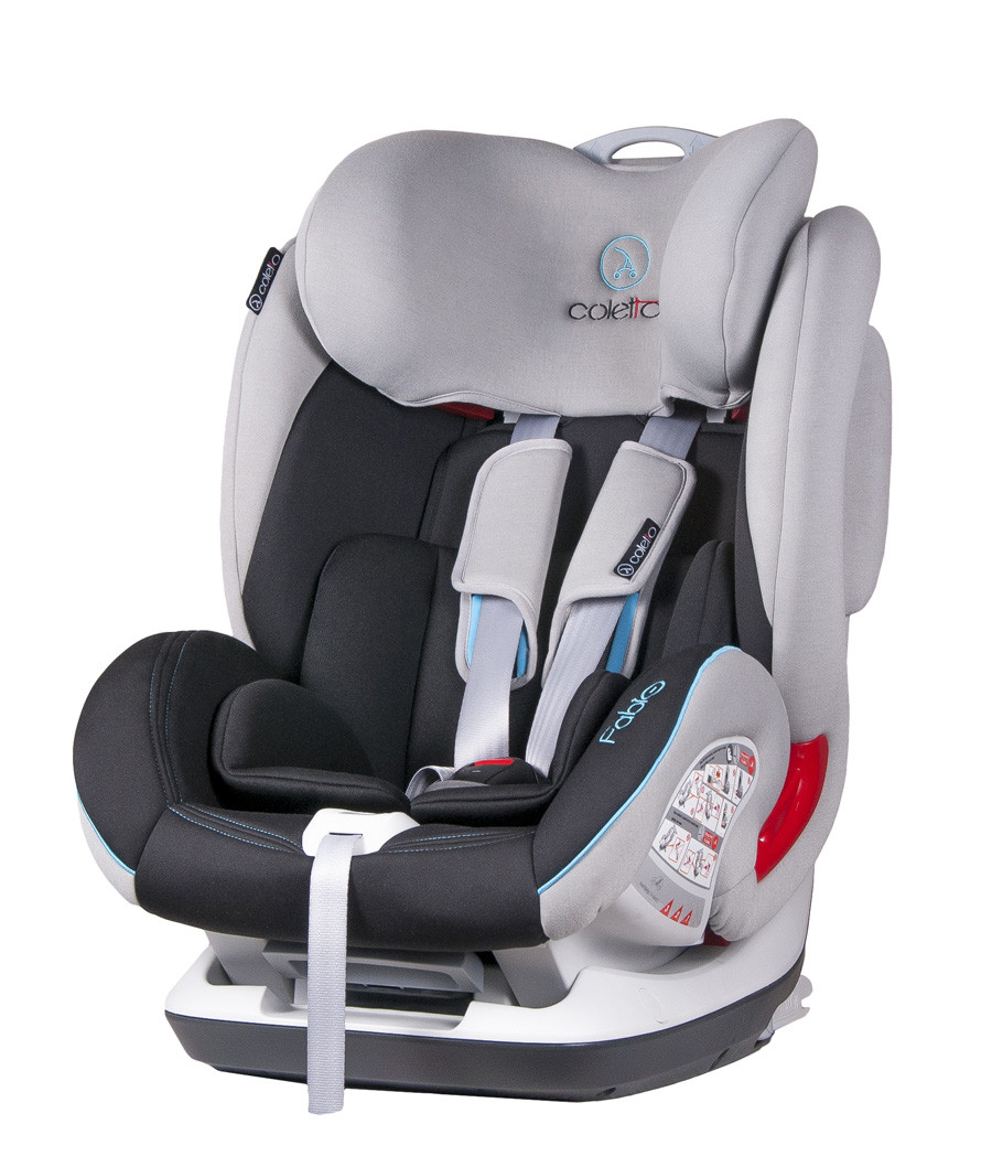 Автокресло COLETTO Fabio Isofix 9-36 black