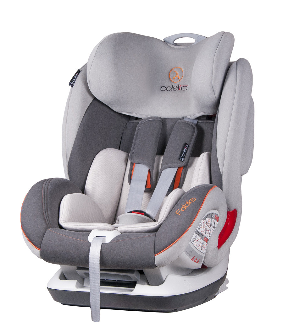Автокресло COLETTO Fabio Isofix 9-36 grey
