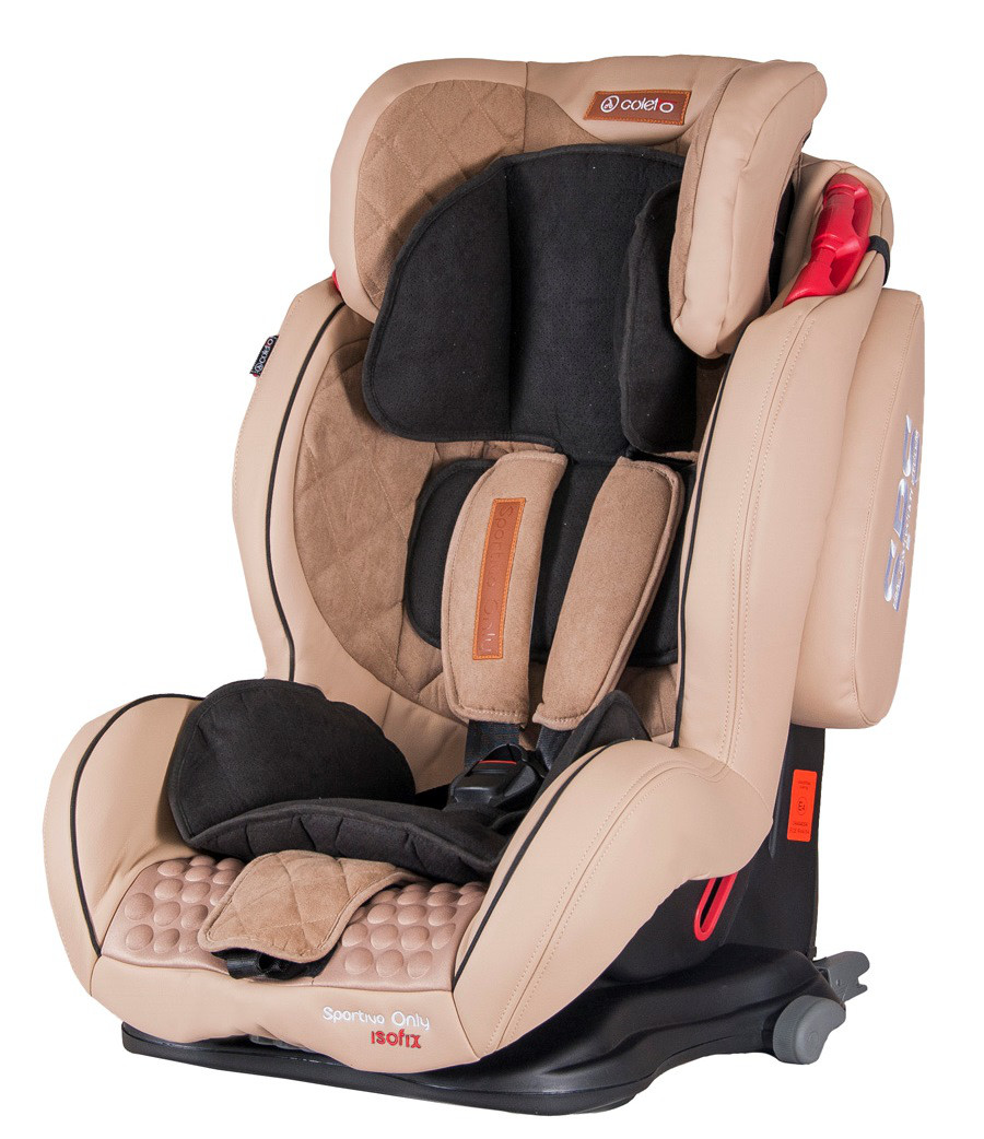 Автокресло COLETTO Sportivo ONLY ISOFIX 9-36 beige, фото 1