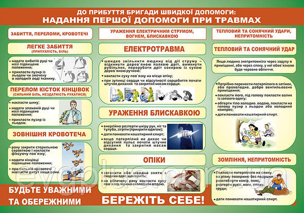 Санбюлетень "Перша допомога": продаж, ціна у Кропивницького. Календарі та плакати від "РА ЄВГЕНіЯ ПЛЮС" - 635154044