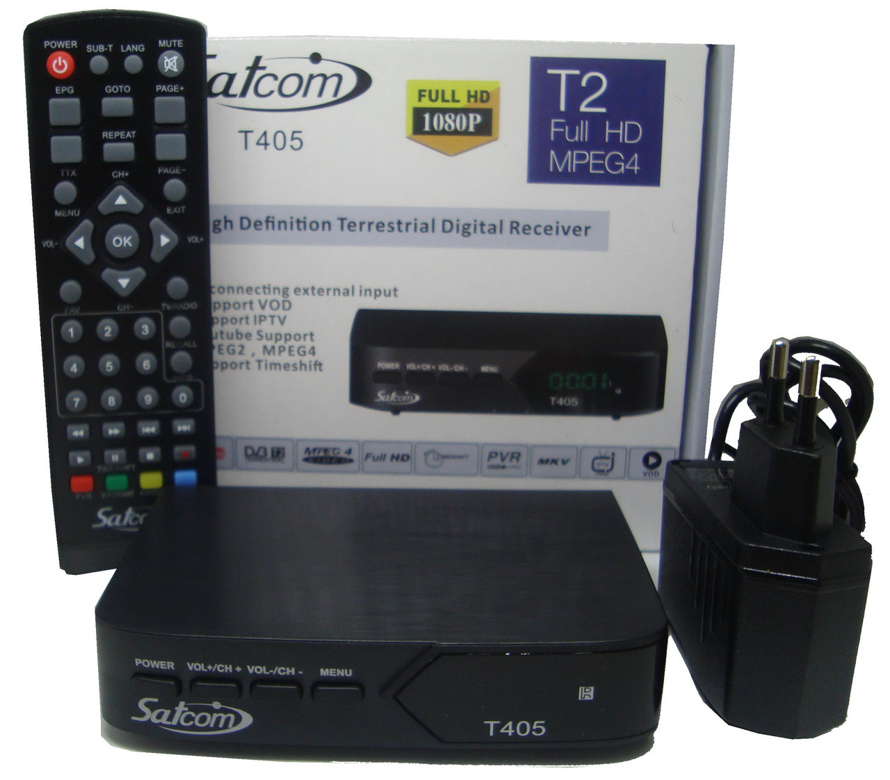 Satcom T405 HD - DVB-T2 Тюнер Т2 - фото 5 - id-p635172650