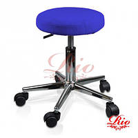 Чохол на стілець синій