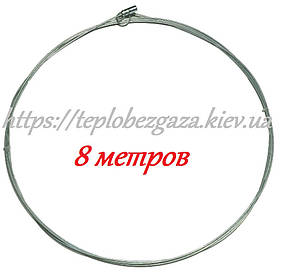 Сталевий прут для очищення димоходів 8 м, фото 2