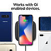 Бездротове зарядний пристрій Spigen Essential F301W для iPhone X/8/8 Plus/Samsung, фото 7