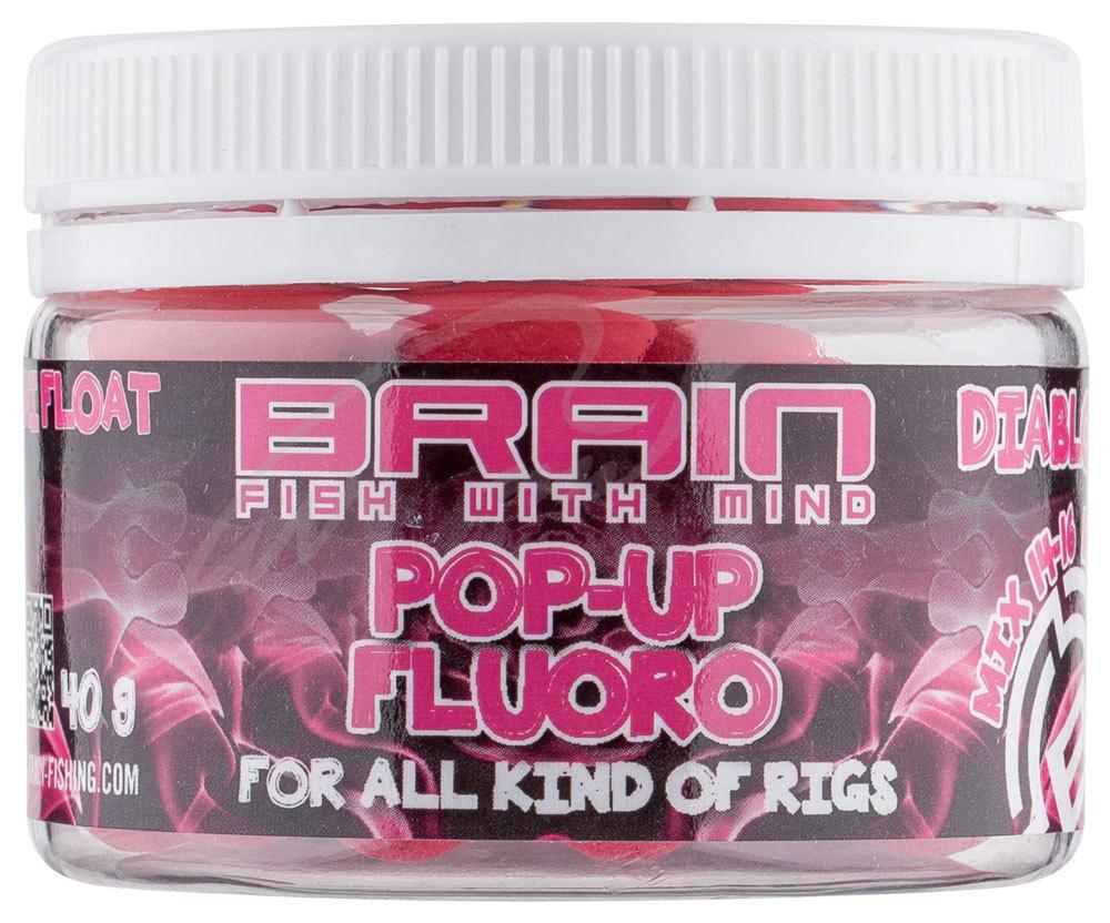 Бойли Brain Pop-Up Fluoro Diablo 40g, mix 14-16 mm (1858.02.71)