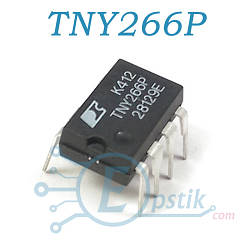 TNY266P, мікросхема живлення, DIP7