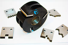 Барабан профільний по дереву під змінні, профільні ножі