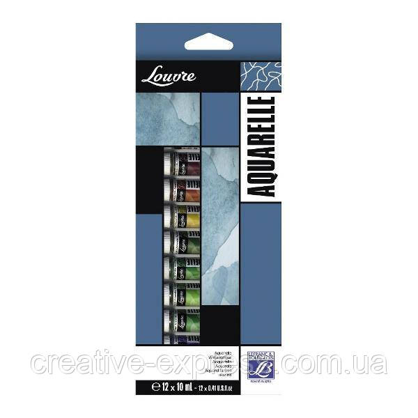 Набір акварельних фарб LB SET AQUAREL LOUVRE 12X10ML