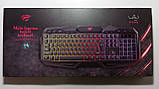 Клавіатура з кольоровою підсвіткою мультимедійна HAVIT HV-KB406L, USB, фото 7