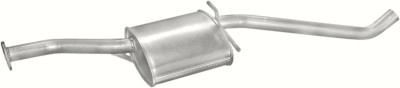 Глушник середня частина Опель Омега Opel Omega 1.8-2.4i/2.3D 86-94