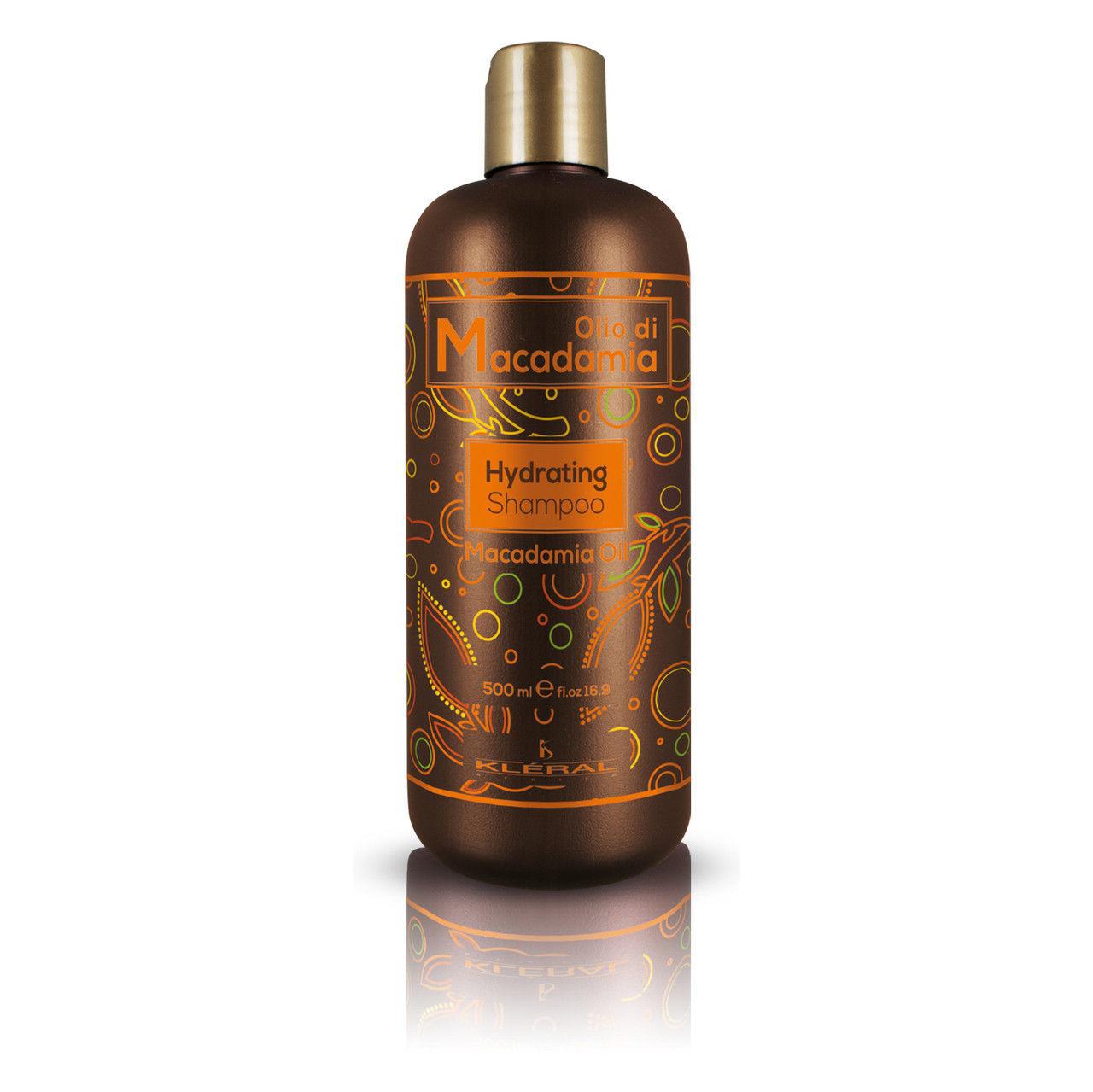 Зволожуючий шампунь з маслом макадамії Kleral System Macadamia Hydrating Shampoo, 500 мл