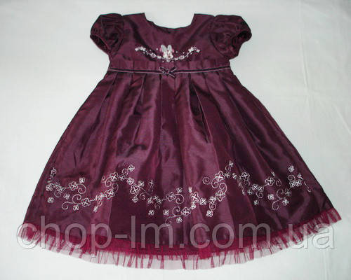 Сукня "Мінні" для дівчинки 9-12 місяців Disney Дісней бордове