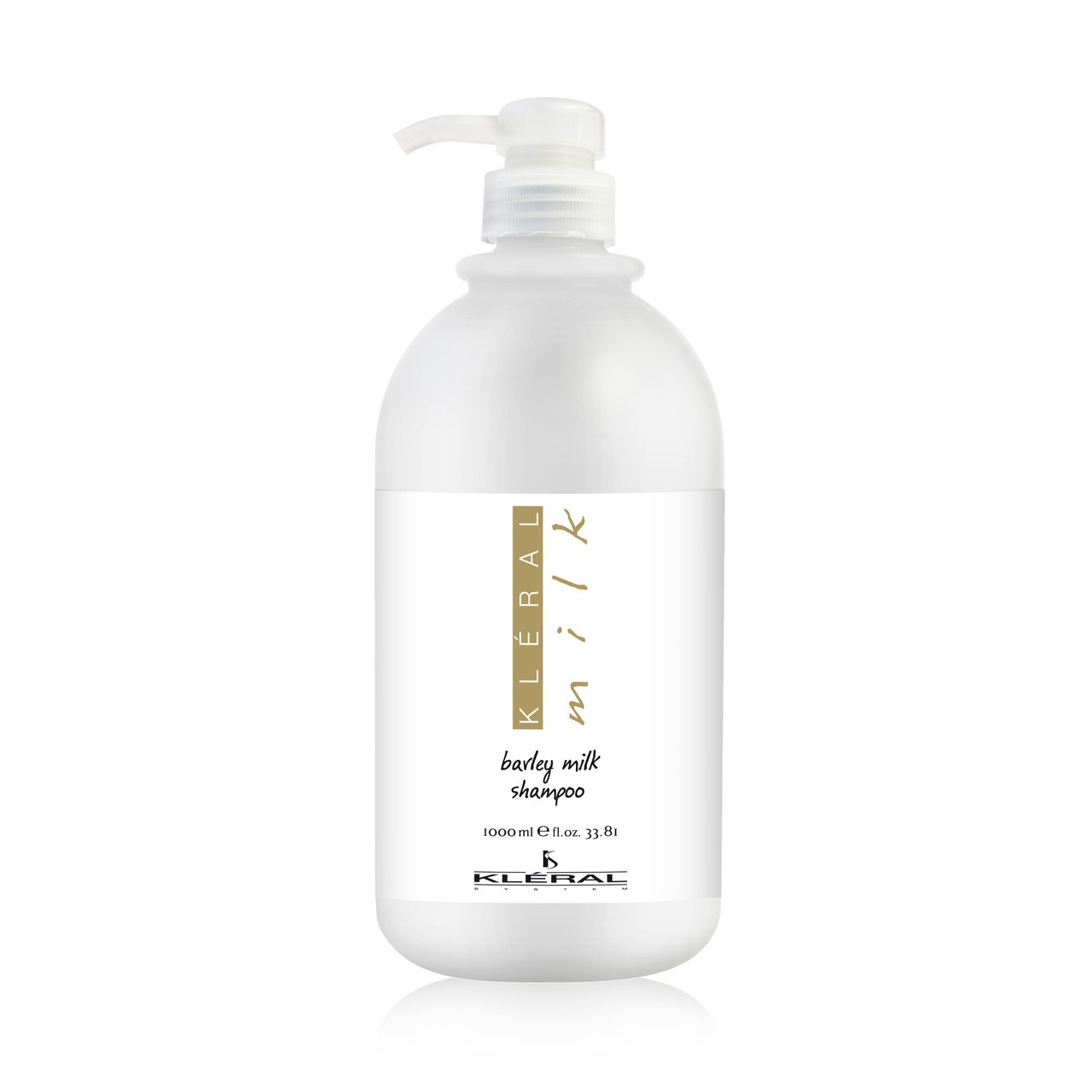 Шампунь на основі ячмінного молочка KLERAL SYSTEM Barley Milk Shampoo, 1000 мл