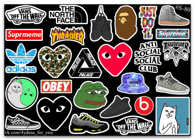 Stickers Pack Логотипи #80