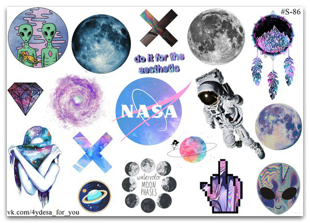 Stickers Pack Galaxy, Космічні #86