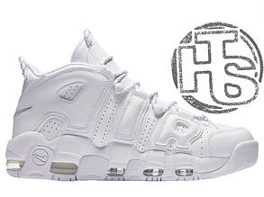 Чоловічі кросівки Nike Air More Uptempo 96 Triple White 921948-100