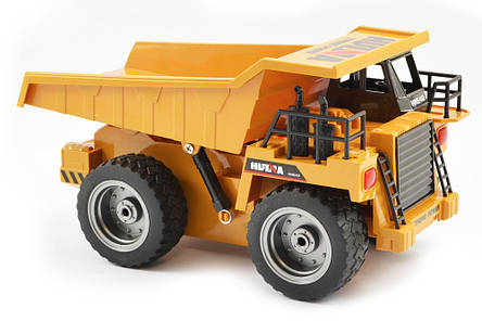 Самоскид іграшка на радіокеруванні 1:18, 6 функцій, іграшка машина, фото 1
