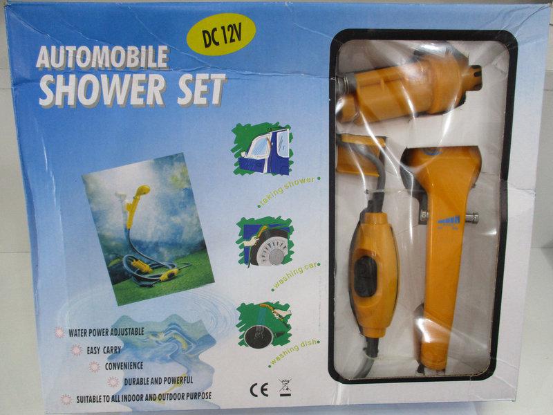 Автомобільний душ від прикурювача Automobile Shower Set (душ туристичний, автодуш), фото 1