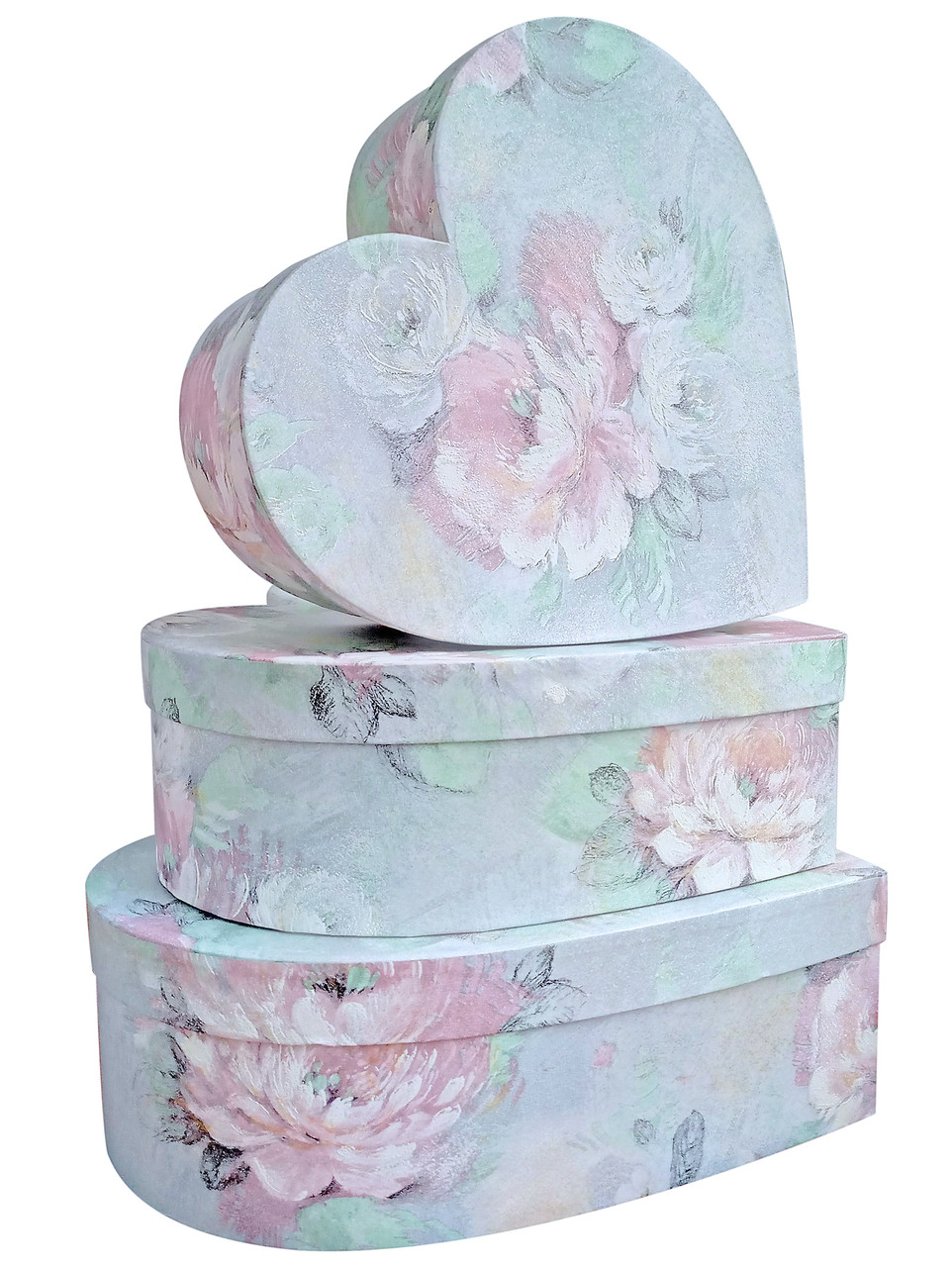 Коробки подарункові, набір із 3 шт., фото 1