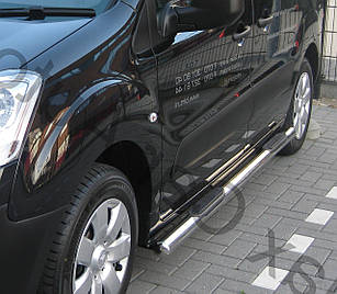 Підніжки, Труби на Peugeot Rifter (c 2019-) Пежо Партнер PRS