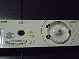 Світлодіодні LED-лінійки від LЕD-телевізора Toshiba 32PU201V1 Б/В, фото 6