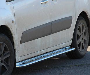 Підніжки на Peugeot Rifter (c 2019--) Пежо Партнер PRS