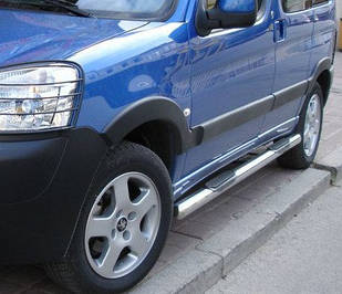 Підніжки, Труби на Peugeot Partner (1996-2008) Пежо Партнер PRS