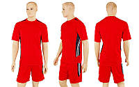Футбольная форма Aspiration (р-р M-XXL, красный, шорты красные)