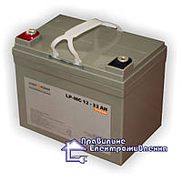 Акумуляторна батарея LogicPower LPM–MG 33 AH