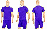  Футбольна форма Chic (PL, р-р S-2XL-50-52, фіолетовий, шорти фіолетові)